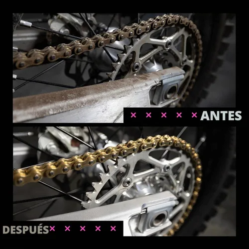 Vista 10 de Muc-Off - Limpiador de cadenas para motocicleta, 13.5 fl oz.
