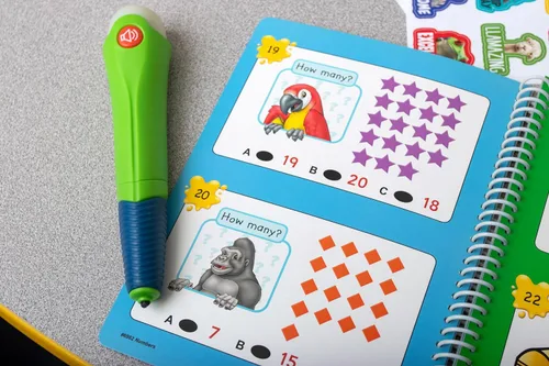 Vista 4 de Teacher Created Resources Power Pen libro de aprendizaje, números grado K-1 (TCR6982)