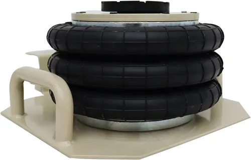 Vista 7 de 3 toneladas triple bolsa de aire Jack horizontal Jack inflable Jack con mango corto para reemplazo de neumáticos de vehículos de reparación