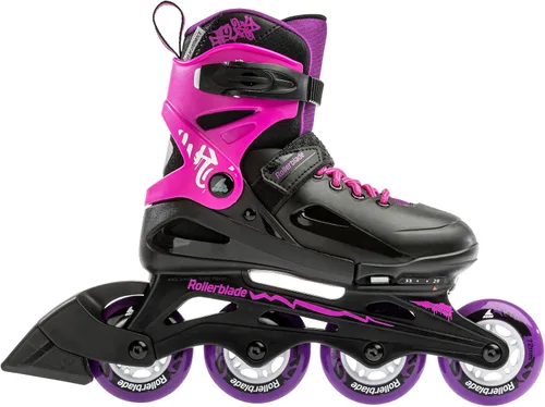 Vista 2 de Rollerblade Fury Junior - Patín en línea ajustable para fitness