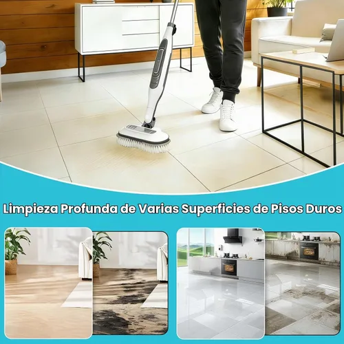 Vista 5 de Paquete de 2 almohadillas de cepillo de trapeador de vapor mejoradas