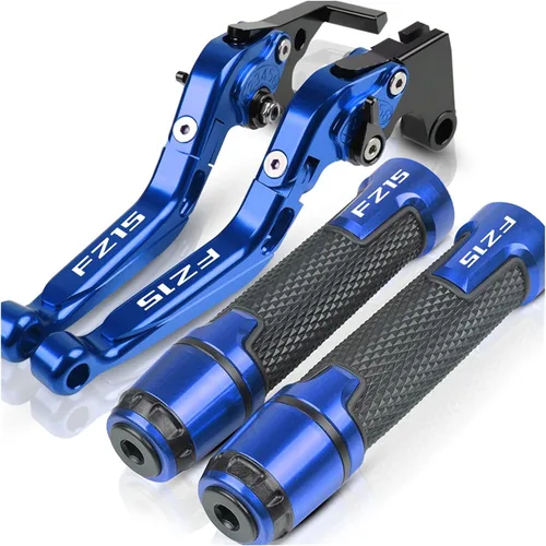 Vista 16 de SCUUBE Motorcycle CNC Accessories Adjustable Folding Extendable with A Brake Clutch Levers Handlebar Hand Grips Ends for Yama&ha FZ150I FZ 150I