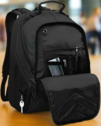 Vista 6 de Broad Bay OSU Mochila Oficial Ohio State University Bolsas para computadora portátil