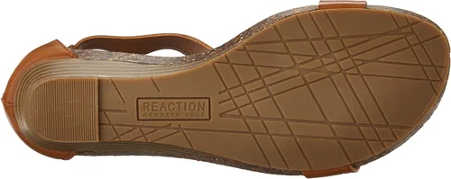 Vista 4 de Kenneth Cole Women's Gal T-Strap Wedge Sandal