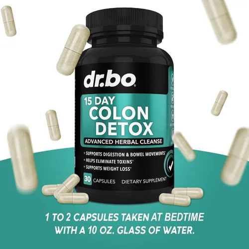 Vista 9 de Enzimas digestivas y limpiador de colon desintoxicante - Suplemento de digestión y píldoras de limpieza intestinal de 15 días para mujeres y hombres