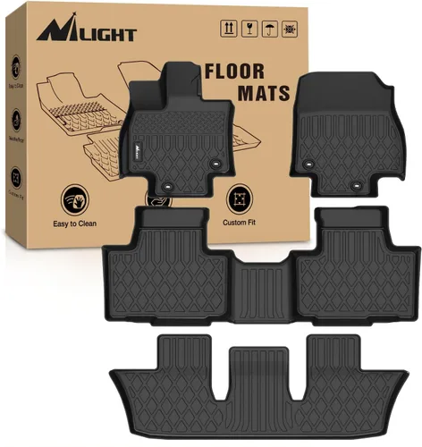Vista 31 de Nilight Alfombrillas para Toyota Tacoma Access Cab Auto Transmission 2008