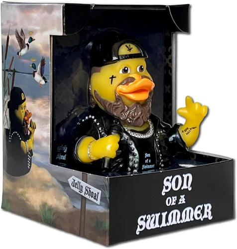 Vista 10 de CelebriDucks - Paddle Like It's 1999 - Patos de goma flotantes - Juguete de baño coleccionable como regalo para niños y adultos de todas las edades