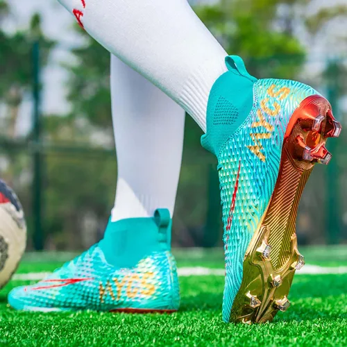 Vista 6 de Zapatos deportivos de fútbol para niños y hombres, tenis de fútbol para equipo de fútbol, ligeros, para correr, al aire libre, cómodos