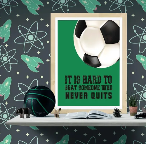 Vista 8 de MTL HOE Pósteres inspiradores para pared, impresión de la habitación de los niños, arte motivacional de deportes, citas positivas, baloncesto