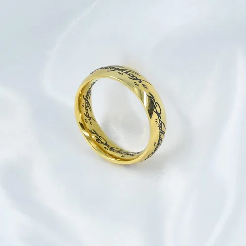 Vista 2 de El Señor de los Anillos Anillo de Poder para Hombres y Mujeres Fidget Anillo para Hombres