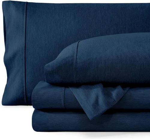 Vista 31 de Bare Home - Juego de sábanas estampadas, 1800 ultra suaves (individual, gris jaspeado) Deep Pockets 6 to 15 Inches, Breathable, Hypoallergenic