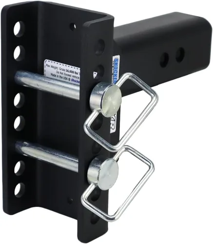 Vista 6 de Shocker XR - Enganche de pasador de horquilla con orificio de 1-1/4 pulgadas, se adapta a enganche de 2-1/2 pulgadas, elevación de 1.5