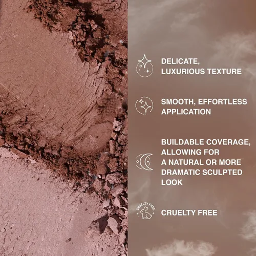 Vista 2 de SELESTIA BEAUTY Goddess Contour Powder - Maquillaje de contorno para esculpir mate, fácil de mezclar, adecuado para varios tonos de piel, 0.53 onzas