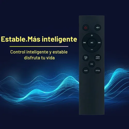 Vista 8 de Reemplazar el control remoto compatible con el altavoz de barra de sonido