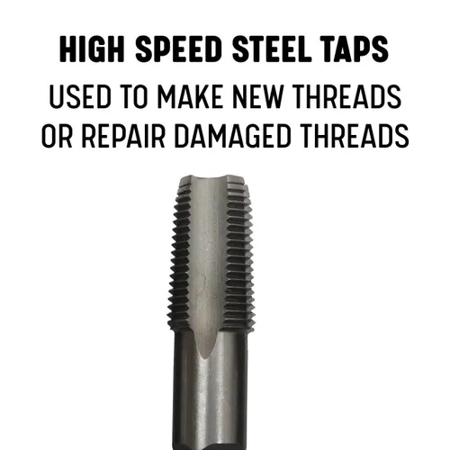 Vista 2 de Drill America DWT Llave de tubería de alta velocidad, de acero, (1/16"-27 - 4"-8 NPT, estándar y para mano izquierda), 1