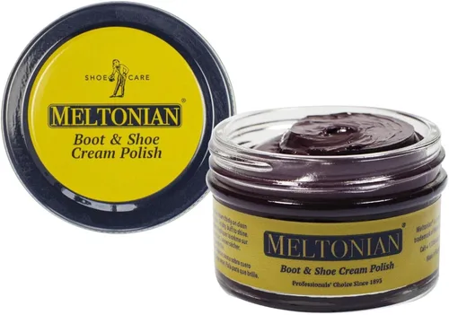 Vista 18 de Meltonian Betún en Crema para Zapatos, Betún para Botas, Betún para Zapatos de Cuero a Base de Aceite con Cera de Abejas, Restaura y Protege, Más