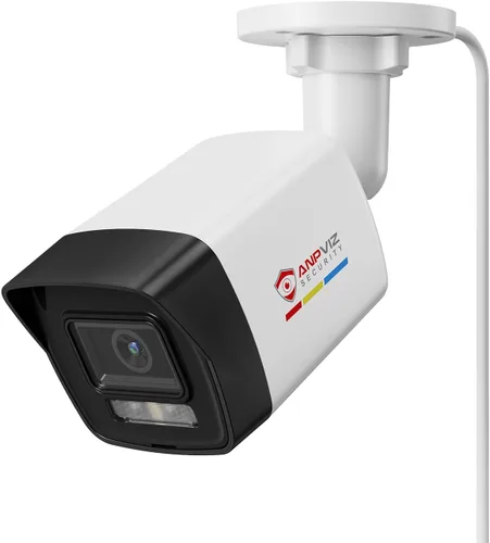 Vista 10 de Anpviz Cámara IP Bullet PoE de 5MP para exteriores, cámara de seguridad