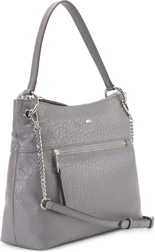 Vista 4 de DKNY Gregorio Hobo, carbón claro, carbón claro