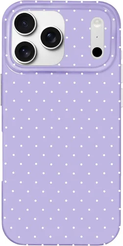 Vista 162 de Hython Funda para iPhone Air, diseño estético de lunares lindos, funda simple de 6.5 pulgadas, delgada, antiarañazos, parachoques de TPU suave, a