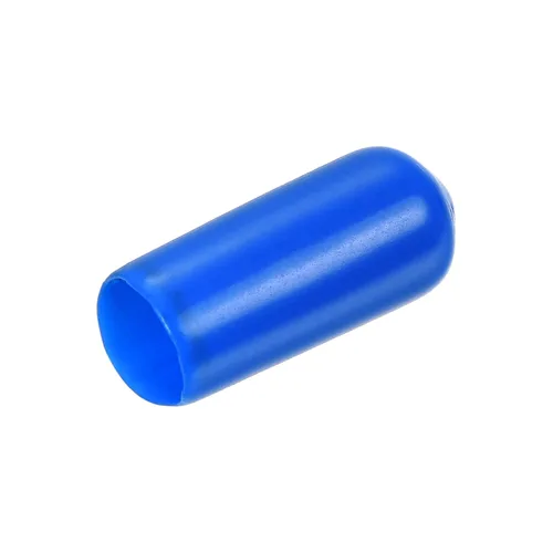 Vista 32 de uxcell 80 tapas de goma de 0.551 in de vinilo de identificación redonda tapa tapa de rosca de tornillo protectores negro