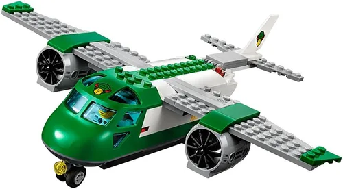 Vista 3 de Juego de construcción Lego Aeropuerto de ciudad 60101 avión de carga (157 piezas)
