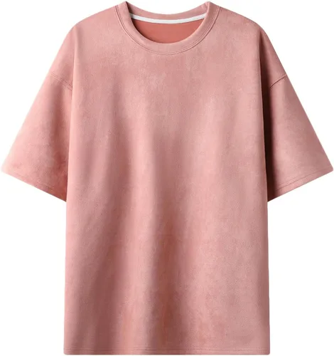 Vista 9 de Camiseta para hombre, talla grande, cuello redondo, manga corta, para gimnasio, entrenamiento, atlética, verano, trabajo, camisa de franela
