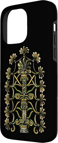 Vista 2 de Funda para iPhone 14 Pro Max Anunnaki Aliens Árbol de la Vida Símbolo Antiguo Geometría Sagrada