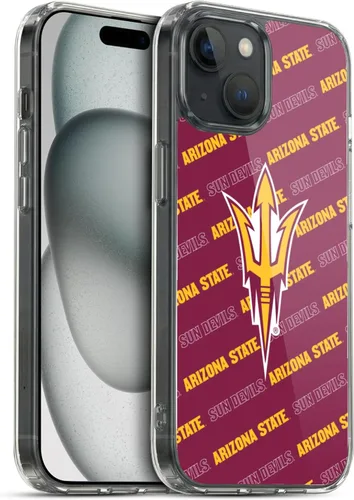 Vista 107 de Head Case Designs Funda de gel ASU Camou con licencia oficial de la Universidad Estatal de Arizona [protección de grado militar] compatible