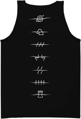 Vista 3 de Ripple Junction Naruto Shippuden Akatsuki Silhouette - Camiseta sin mangas para adulto