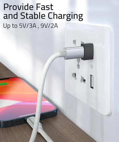 Vista 7 de Syntech - Adaptador USB C hembra a USB macho, paquete de 3 unidades, convertidor de tipo C a USB A, compatible con iPhone 17/16/15/14/13 Pro Max