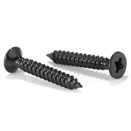 Vista 14 de Tornillos para madera #4 x 1/2", 100 tornillos de acero inoxidable 18-8 (304), cabeza plana Phillips, tornillos autorroscantes rápidos para paneles