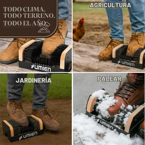 Vista 2 de Umien Rascador de botas para zapatos de exterior sin solapas, para barro Paquete de 1 sin solapas
