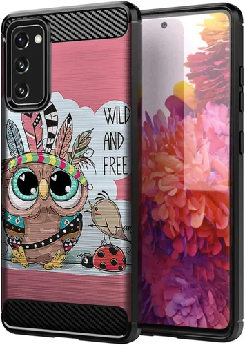 Vista 35 de CasesOnDeck - Carcasa compatible con Samsung Galaxy S20 FE (2020) / S20 FE 5G), color negro