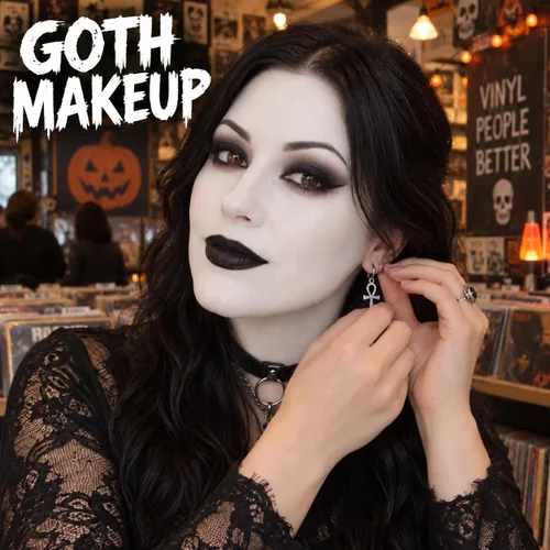 Vista 8 de honlley Clown White Face Paint Cream, Goth Halloween Foundation Makeup, 15g