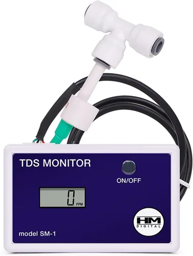 Vista 2 de HM Digital Monitor TDS SM-1 en línea único 0-9990 ppm