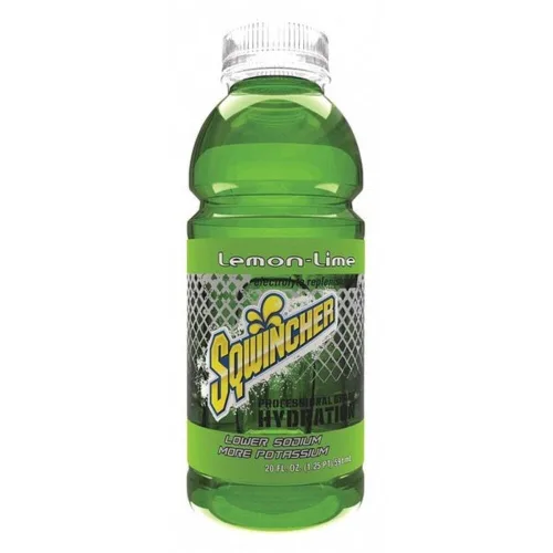Vista 3 de Botella de repuesto, Sqwincher, con electrolitos, listo para tomar, de boca ancha., FRUIT PUNCH, 24 Low calorie electrolyte drink, ready-to-drink