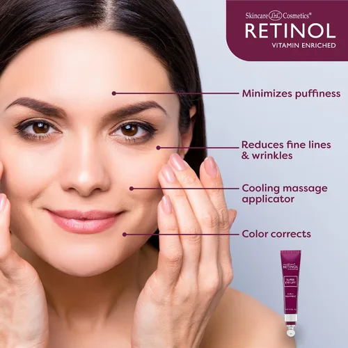 Vista 4 de LIVAURA Retinol Super Eye Lift - Un lujoso tratamiento 3 en 1 combate el aspecto de ojeras, arrugas y ojos hinchados