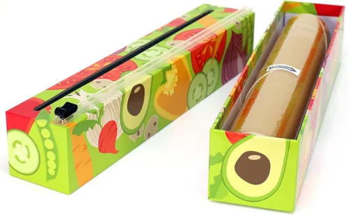 Vista 13 de Dispensador de envoltura de plástico triangular Chicwrap, Herramientas de cocinero