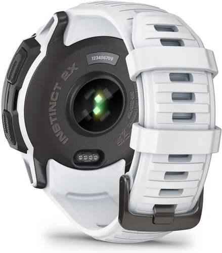 Vista 9 de Garmin Instinct 2X Solar (Whitestone) - Paquete de reloj inteligente con GPS resistente, GNSS multibanda, monitoreo de salud 247, notificaciones