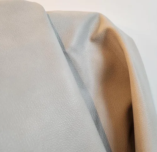 Vista 41 de NAT Leathers™ Cuero sintético sintético suave de piel sintética vegana marrón bellota (aprobado por PETA Vegano) por The Yard Piel sintética