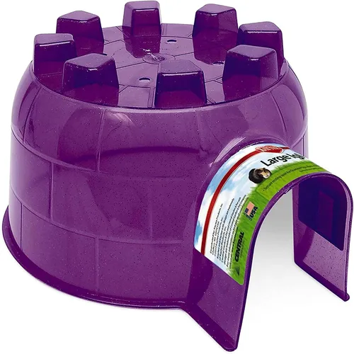 Vista 8 de Kaytee Igloo Habitat Escondite para hámsters, jerbos, ratas y otros animales pequeños, mini