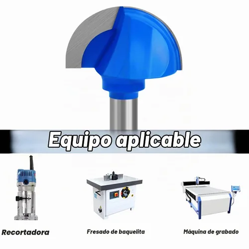Vista 6 de Broca redonda del router de la caja del núcleo de la nariz del diámetro