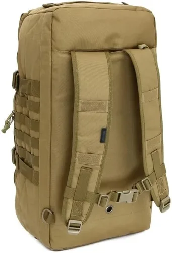 Vista 4 de WSSBK - Bolsas de viaje para hombre, de gran capacidad, de lona, portátil, para uso diario, multifunción, bolsa de lona (color A, tamaño talla única)