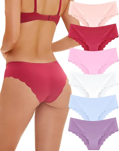 Vista 13 de FINETOO sin costuras para mujer Beige
