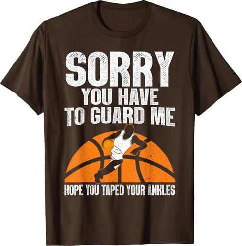 Vista 6 de Camiseta divertida de baloncesto para hombres y mujeres, Negro