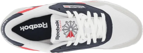 Vista 5 de Reebok Tenis clásicos de nailon para hombre NegroAzul MarinoBlanco