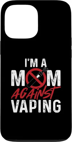 Vista 24 de I'm a Mom Against Vaping Cigarrillo electrónico Funda Vape Vaper para iPhone 17