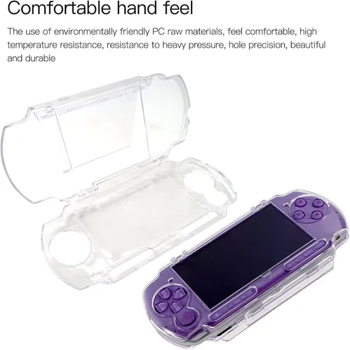 Vista 6 de Protector de pantalla transparente antiarañazos para Sony PSP Slim 2000 PSP 3000