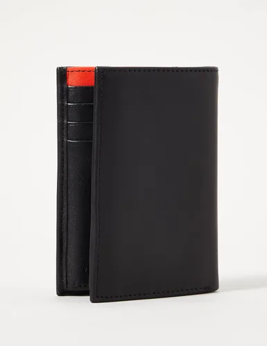 Vista 2 de Tommy Hilfiger Mens Th Horizon Ns Trifold Travel Accessories Bi-Fold Wallet - Black One Size black