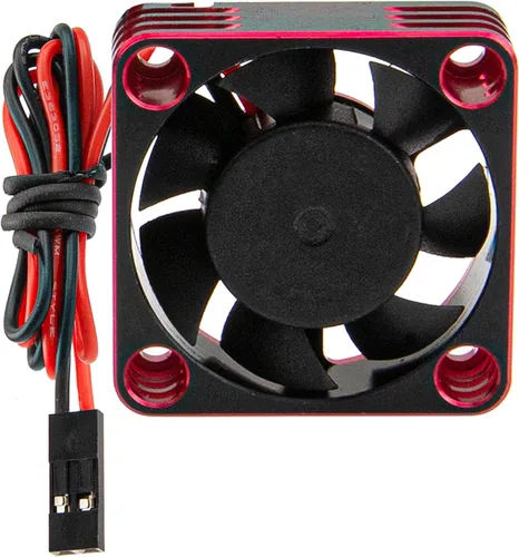 Vista 8 de ShareGoo Motor sin escobillas de aleación ESC Ventilador de refrigeración disipador de calor 28000RPM 1.181x1.181 in JST Plug para 1/8 1/10 1/12 RC